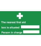 L944 Nearest First Aid Box Sign