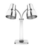 JA869 Carving Station Double Heat Lamp Stainless Steel Finish