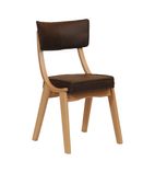 CX475 Chelsea Dining Chair Buffalo Espresso Light Wood (Pack of 2)