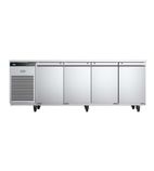 Image of EcoPro G3 EP1/4M 585 Ltr 4 Door Stainless Steel Refrigerated Meat Prep Counter