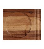 Image of Alchemy FA670 Wood Single Handled Boards 177 x 142mm (Pack of 4)