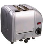 20242 2 Slice Vario Metallic Silver Toaster