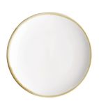 Kiln FB980 Round Coupe Plate Chalk 178mm (Pack of 6)