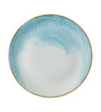 CX668 Homespun Accents Aquamarine Evolve Coupe Plates 260mm (Pack of 12)