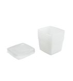 FS341 Soft Modulus Flexible Food Storage Container Box 1.5 Ltr (Pack of 6)