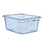 GP585 ABS Food Storage Container Blue GN 1/2 150mm