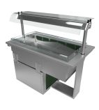 D3RW 3 x 1/1GN Refrigerated Drop-in Display Merchandiser