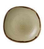 Image of Harvest FR084 Linen Organic Coupe Wobbly Bowl 288mm (Pack of 6)