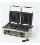 GED10 Double Brussels Waffle Iron