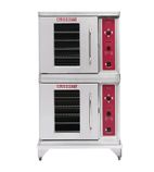 Image of CTB-2 Two Tier Electric Freestanding Convection Oven - 3 Phase