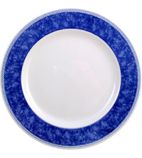 New Horizons M770 Marble Border Classic Plates Blue 165mm