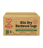 Kiln Dry Hardwood Logs FSC Box 8Kg