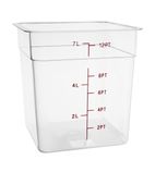 CF023 Polycarbonate Square Storage Container 7Ltr