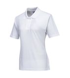BB473-S Ladies Polo Shirt White S