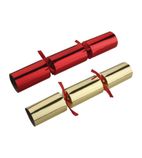 Image of CN782 Christmas Crackers Red and Gold 9in