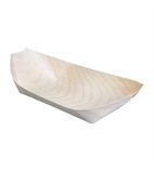 Image of DK387 Wooden Sushi Boats (Pack of 100)