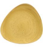 Super Vitrified Stonecast CY738 Triangular Plate Mustard 265mm (Pack of 12)