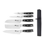 Tsuki Series 7 S617 5 Piece Knife Set & Wallet (Pack of 6)