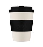 CU491 Reusable Coffee Cup Black Nature Black/White 12oz