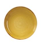 DF787 Round Coupe Bowls Mustard Seed Yellow 248mm (Pack of 12)