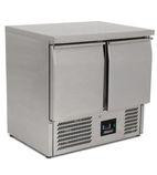Image of BCC2 Medium Duty 240 Ltr 2 Door Stainless Steel Refrigerated Prep Counter