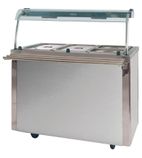 VC3BM 1158mm Wide Hot Cupboard With Bain Marie Top