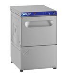 E35 350mm 12 Pint Undercounter Glasswasher With Gravity Drain - 13 Amp Plug in