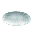 FC146 Studio Prints Stone Chefs Plates Aquamarine 299 x 150mm (Pack of 12)