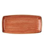 DK545 Rectangular Plates Spiced Orange 295 x 150mm (Pack of 12)