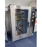 RDA110E 10 Grid 1/1GN Electric 3 Phase Combination Oven / Steamer With Hand Shower - Graded