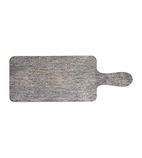 Alchemy Buffet DW761 Handled Melamine Paddle Boards Distressed Wood 266mm (Pack of 4)