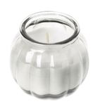 CS750 Pumpkin Jar Candle Clear
