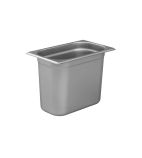 20986 Stainless Steel 1/4 Gastronorm Tray 200mm
