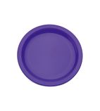 D7780PP Plate Narrow Rim Purple 17cm Polycarb