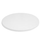 GG645 Pre-drilled Round Tabletop White 600mm
