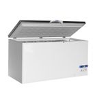 Image of Arctic AR550SS 550 Ltr White With Stainless Steel Lid Chest Freezer