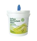 Quat-Free Surface Disinfectant Wipes Bucket (500 Pack)