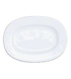 Image of C721 Rimmed Oval Dishes 202mm (Pack of 12)