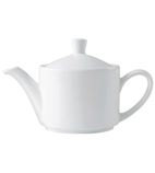 Image of Monaco White V7434 Lids For Vogue 852ml Teapots White (Pack of 12)