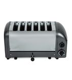 Image of 60156 6 Slice Vario Charcoal Toaster