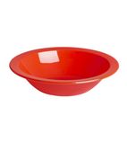 Kristallon CB774 Polypropylene Bowls Red 174mm (Pack of 12)