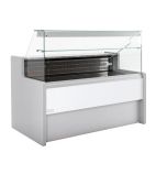 Tibet FP924-150 1500mm Wide Flat Glass Serve Over Counter Display Fridge