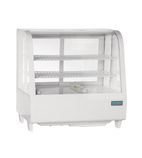 C-Series CC666 100 Ltr Countertop Curved Glass Refrigerated Display Case