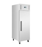 G-Series PG592 Medium Duty 600 Ltr Upright Single Door Stainless Steel Fridge