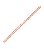 Image of DW194 Biodegradable Paper Straws Copper 200mm (Pack of 250)