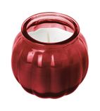 Image of CS751 Pumpkin Jar Candle Red