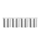 HW499 Rowzer Plus Stainless Steel Beakers (Set of 4)