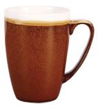 Monochrome DR680 Profile Mug Cinnamon Brown 340ml (Pack of 12)