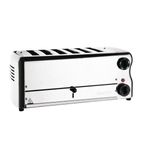 Esprit CH185 6 Slice Chrome Toaster Chrome With Elements & Sandwich Cage
