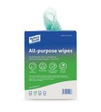Image of DF160 All-Purpose Antibacterial Cleaning Cloths Green (Pack of 200)